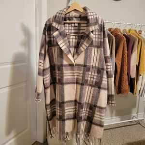 Kenar Long Cardigan